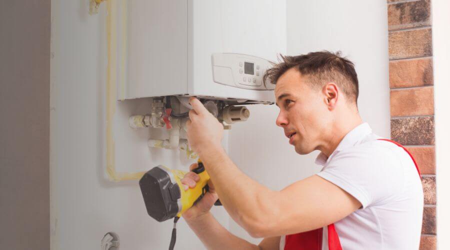 Local tankless water heater installation in Grapeland, TX